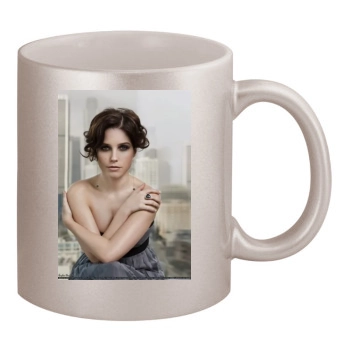 Sophia Bush 11oz Metallic Silver Mug