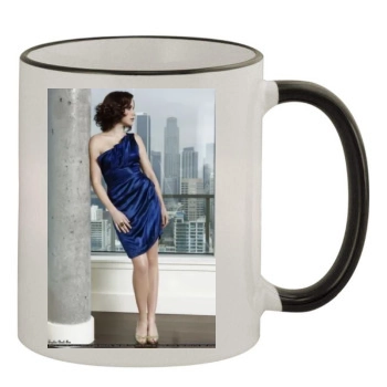 Sophia Bush 11oz Colored Rim & Handle Mug