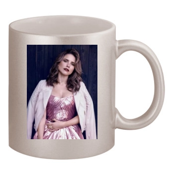 Sophia Bush 11oz Metallic Silver Mug