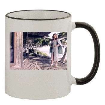 Sophia Bush 11oz Colored Rim & Handle Mug