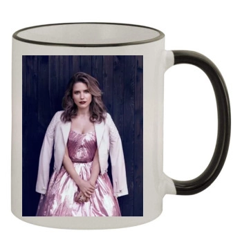 Sophia Bush 11oz Colored Rim & Handle Mug