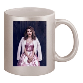 Sophia Bush 11oz Metallic Silver Mug