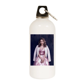 Sophia Bush White Water Bottle With Carabiner