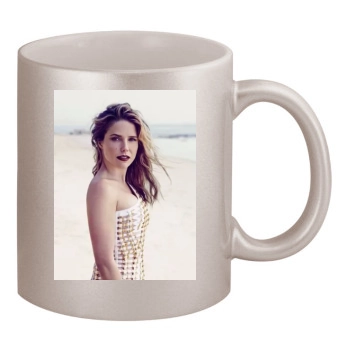 Sophia Bush 11oz Metallic Silver Mug