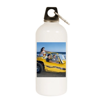 Sophia Bush White Water Bottle With Carabiner