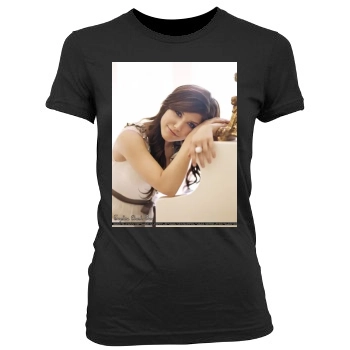 Sophia Bush Women's Junior Cut Crewneck T-Shirt