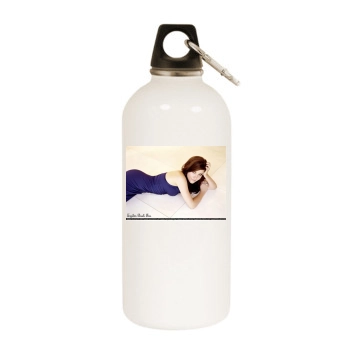 Sophia Bush White Water Bottle With Carabiner