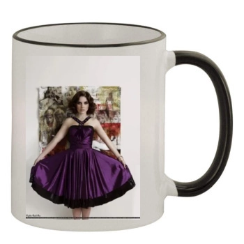 Sophia Bush 11oz Colored Rim & Handle Mug