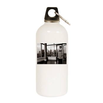 Sophia Bush White Water Bottle With Carabiner