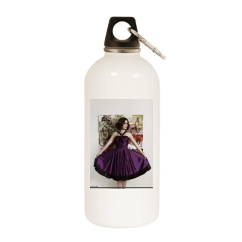 Sophia Bush White Water Bottle With Carabiner