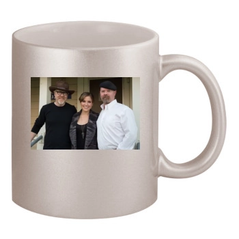 Sophia Bush 11oz Metallic Silver Mug