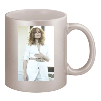 Sophia Bush 11oz Metallic Silver Mug