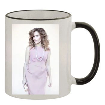 Sophia Bush 11oz Colored Rim & Handle Mug