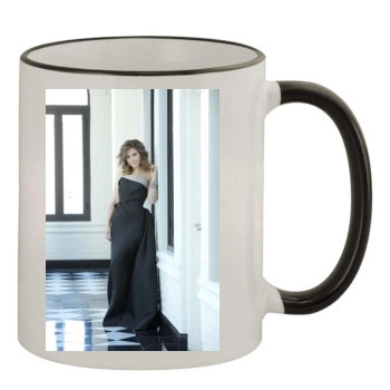 Sophia Bush 11oz Colored Rim & Handle Mug