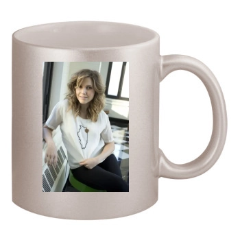 Sophia Bush 11oz Metallic Silver Mug