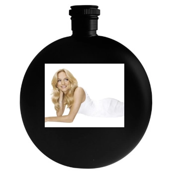 Heather Graham Round Flask