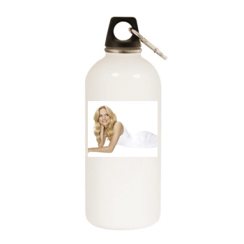 Heather Graham White Water Bottle With Carabiner