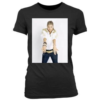 Fergie Women's Junior Cut Crewneck T-Shirt