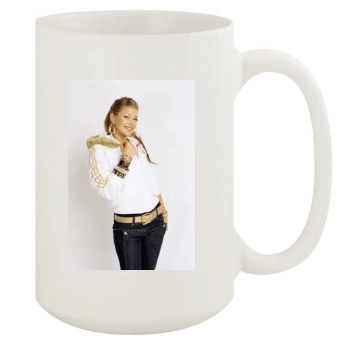 Fergie 15oz White Mug