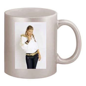 Fergie 11oz Metallic Silver Mug