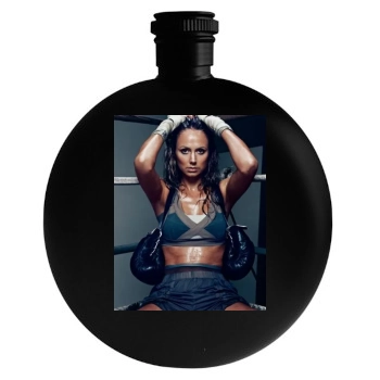 Stacy Keibler Round Flask