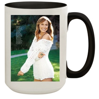 Stacy Keibler 15oz Colored Inner & Handle Mug