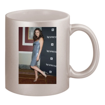 Heather Tom 11oz Metallic Silver Mug