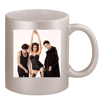 Stephanie Seymour 11oz Metallic Silver Mug