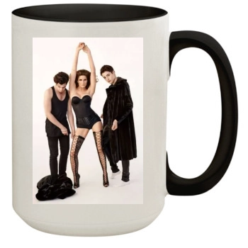 Stephanie Seymour 15oz Colored Inner & Handle Mug