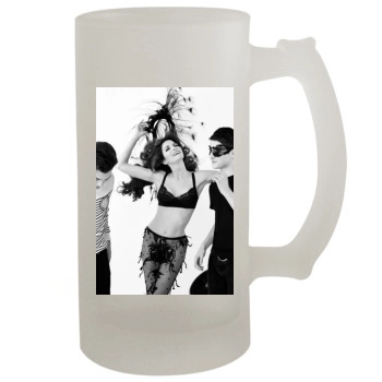 Stephanie Seymour 16oz Frosted Beer Stein