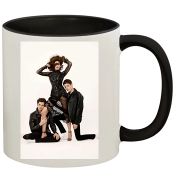 Stephanie Seymour 11oz Colored Inner & Handle Mug