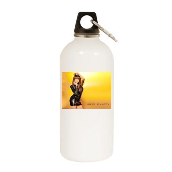 Sugababes White Water Bottle With Carabiner