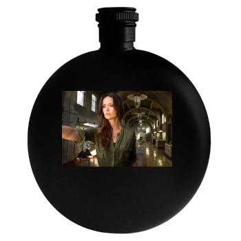 Summer Glau Round Flask