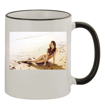 Summer Glau 11oz Colored Rim & Handle Mug