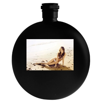 Summer Glau Round Flask