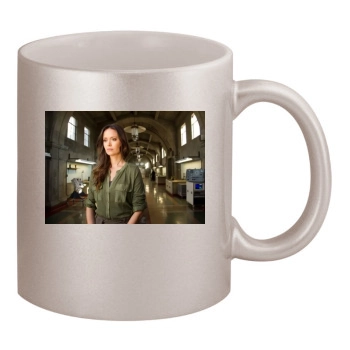 Summer Glau 11oz Metallic Silver Mug