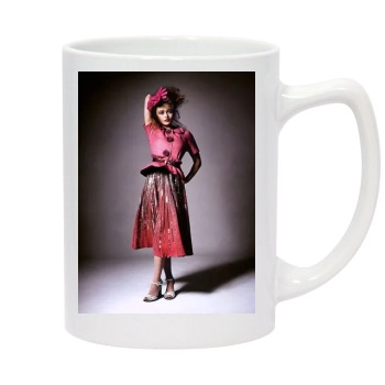 Helena Bonham Carter 14oz White Statesman Mug