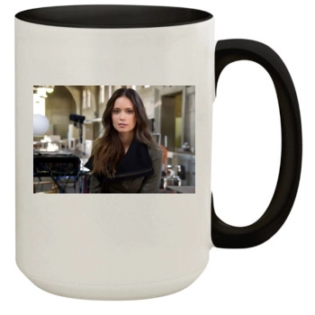 Summer Glau 15oz Colored Inner & Handle Mug