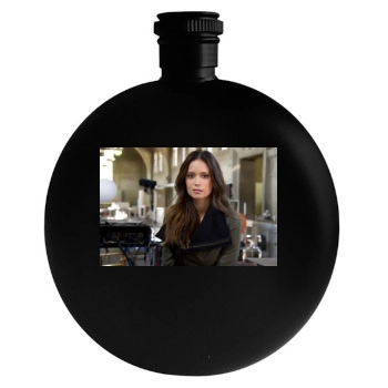 Summer Glau Round Flask