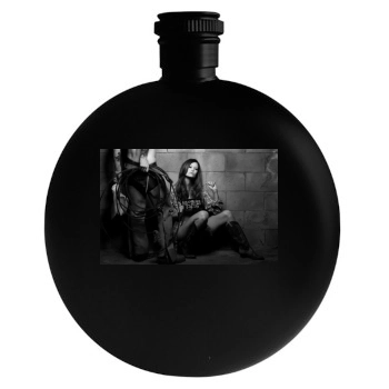 Summer Glau Round Flask