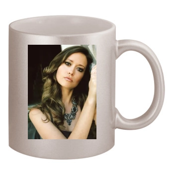 Summer Glau 11oz Metallic Silver Mug