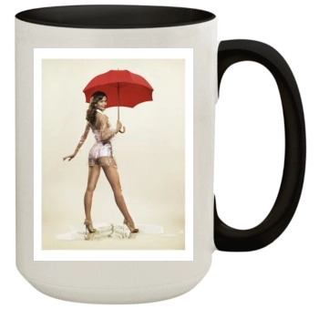 Summer Glau 15oz Colored Inner & Handle Mug