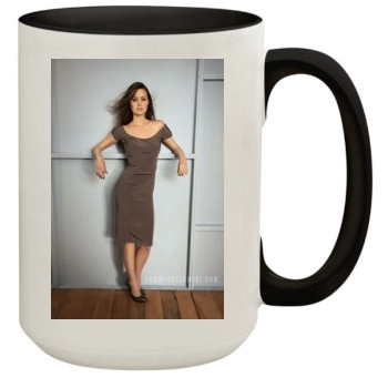 Summer Glau 15oz Colored Inner & Handle Mug