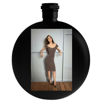 Summer Glau Round Flask