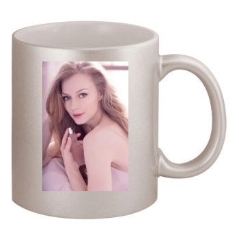 Svetlana Khodchenkova 11oz Metallic Silver Mug