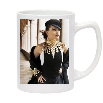 Helena Bonham Carter 14oz White Statesman Mug