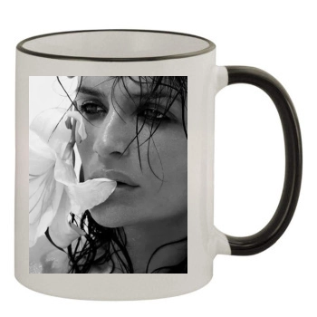 Helena Christensen 11oz Colored Rim & Handle Mug