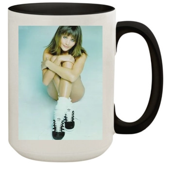 Helena Christensen 15oz Colored Inner & Handle Mug