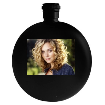 Hilarie Burton Round Flask