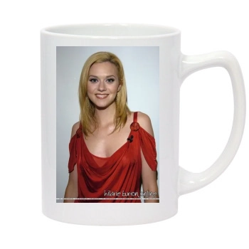 Hilarie Burton 14oz White Statesman Mug